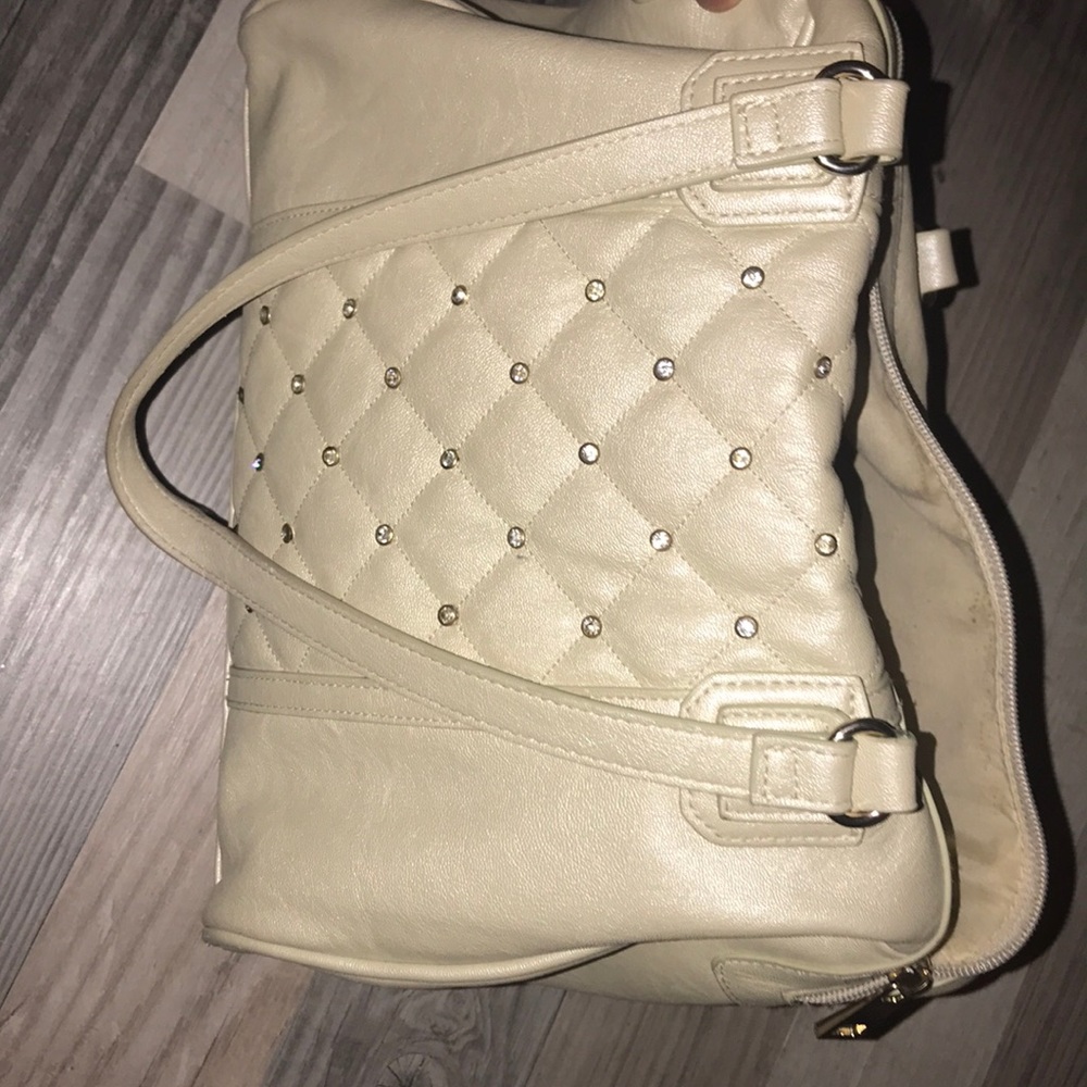 Gold handbag
